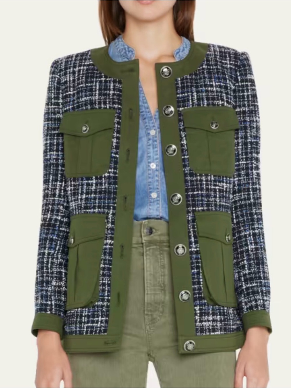 Veronica Beard Fielding Dickey Coat - Picture 1 of 6